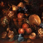 Italian school (XIX) - Still life with fruit