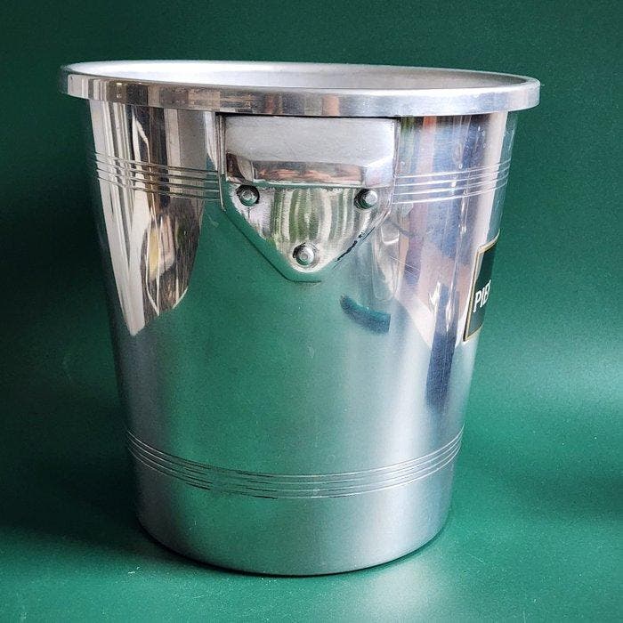 Champagne koeler - Pierre André – Reims - Aluminium, Antiek en Kunst, Kunst | Designobjecten
