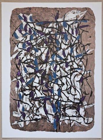 Jean-Paul Riopelle (1923-2002) - Composition VI, 1966