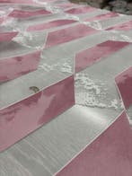 Tissu pour rideaux MAGNIFIQUE DEVORÉ ITALIEN Dessin moderne