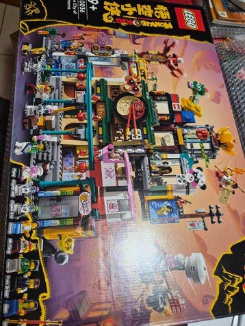 Lego Set - 80036 - Monkie Kid - The City of Lanterns, Nieuw