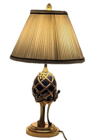 Fabergé ei - House of Fabergé Imperial Egg Lamp 24-karaats