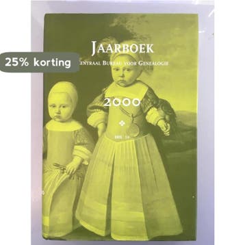 2000 54 Jaarboek Centraal Bureau voor Genealogie, Boeken, Verzenden, Zo goed als nieuw