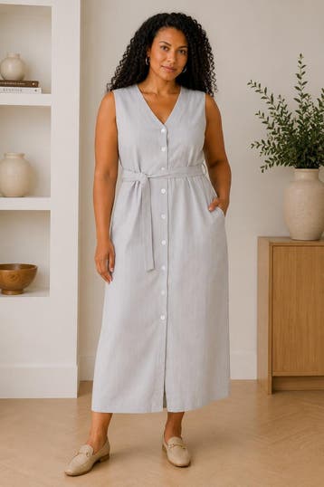 YESTA jurk UthpalaX-0(44)Maat 42/44 (L), Kleding | Dames, Jurken, Verzenden, Nieuw, Maat 42/44 (L), Overige kleuren