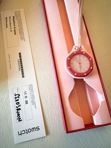 Swatch Royal Pop - Swatch × Audemars Piguet OTTO ROSSO -, Nieuw
