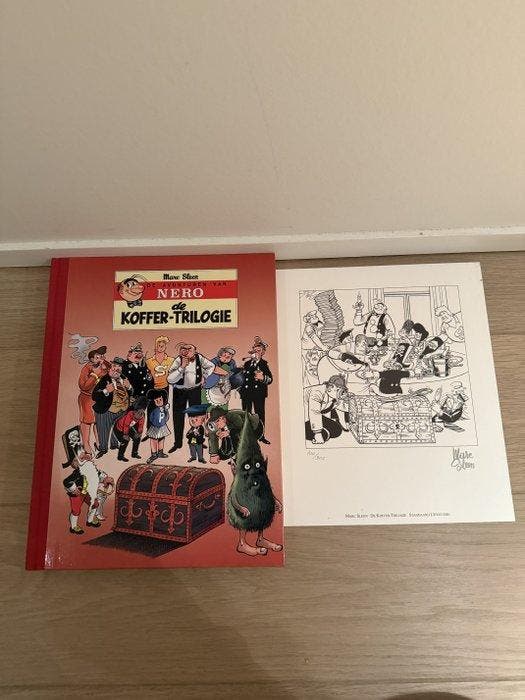 Nero - de Koffer-Trilogie - luxe HC met linnen rug 274/300 -, Livres, BD