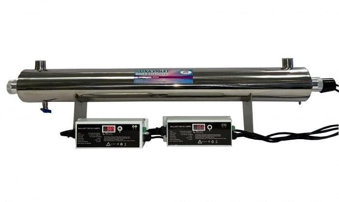 Uv-c filter RVS 110w lamp 1 5400l/u met timer, Tuin en Terras, Waterpompen, Ophalen of Verzenden