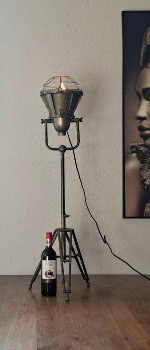 Tafellamp - Metaal - Vloerlamp, EYECATCHER!