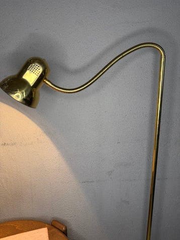 Mobo light - Lampadaire - Cuivre - col de cygne