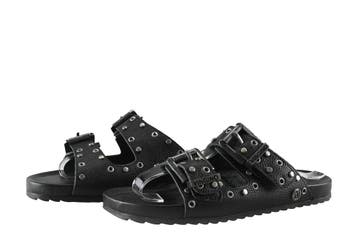 Vingino Sandalen Meisjes in maat 34 Zwart, Verzenden, Jongen of Meisje, Schoenen, Zo goed als nieuw