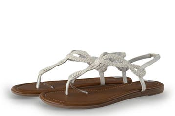 Graceland Sandalen in maat 42 Wit, Kleding | Dames, Schoenen, Verzenden, Wit, Sandalen of Muiltjes, Zo goed als nieuw