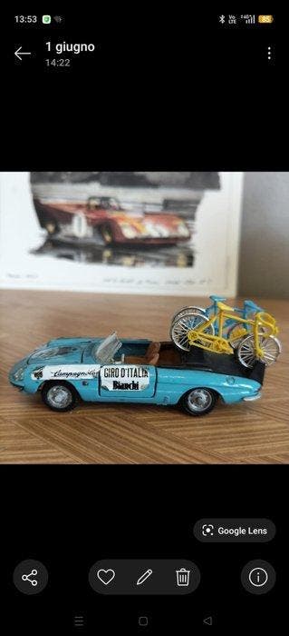 Mebetoys 1:43 - Modelauto - Alfa Romeo Duetto Spider, con, Hobby en Vrije tijd, Modelauto's | 1:5 tot 1:12