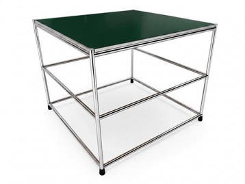 Bijzettafel (2) - Roestvrij staal - 2 x bijzettafel -