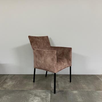 bert plantagie Set Van 4 Eetkamerstoelen Kameleon -, Huis en Inrichting, Stoelen, Verzenden, Zo goed als nieuw, Bruin