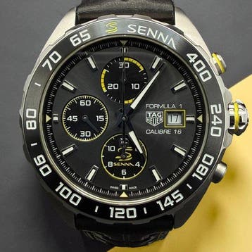 TAG Heuer - Formula 1 Calibre 16 Senna Special Edition -, Handtassen en Accessoires, Horloges | Antiek