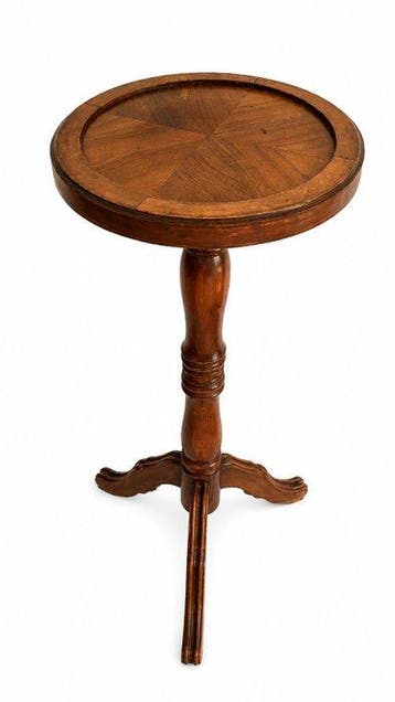Guéridon, porte fleur, Sellette - Bijzettafel - Hout,
