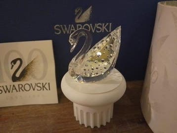 Swarovski - Beeldje - Centenary Swan - 187407 - Box +