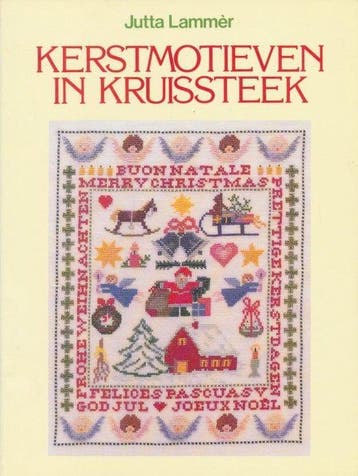 Kerstmotieven in kruissteek - Lammer, Verzenden, Nieuw
