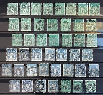 France, Bulgarie, Tchécoslovaquie, etc. - Belle collection —