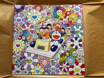 Takashi Murakami (1962) - Lets Go on the Time Machine, Antiek en Kunst