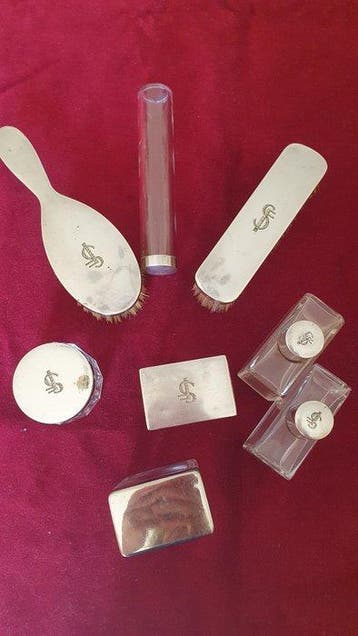 Flacon de parfum (8) - DUPONT - Verre - Necessaire à