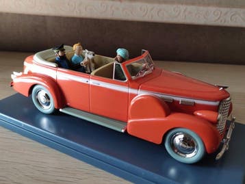 1:24 - Voiture miniature - Le taxi de New Delhi (Tintin au