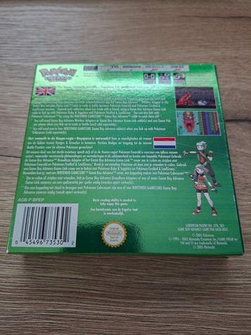 Nintendo - Gameboy Advance - Pokémon Emerald Version (PAL) -