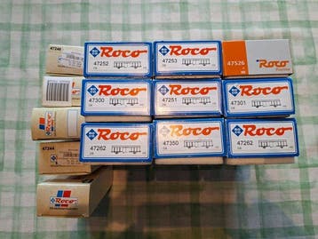 Roco H0 - Modeltrein goederenwagon (14) - Set van 14, Nieuw