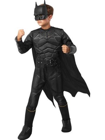 Batman Pak Gespierd Kind Zwart, Verzenden, Nieuw