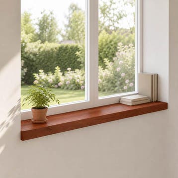 vidaXL Raamprofielen 2 st Bruin 80 x 15 x 2 cm Massief, Verzenden