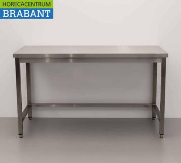 HCB RVS Werktafel Tafel Premium-line 150 x 60 x 85 cm Horeca, Ophalen of Verzenden
