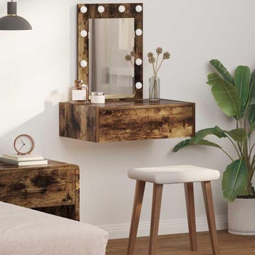 vidaXL Kaptafel Bruin 60 x 40 x 70 cm Bewerkt hout, Verzenden