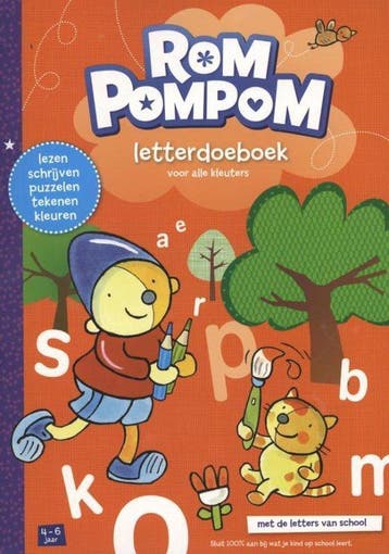 Rompompom - Letterdoeboek, Verzenden, Nieuw