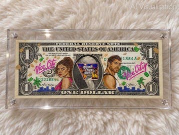 SBK - SBK- GTA VI / Billete Vice City 1.0, Antiek en Kunst