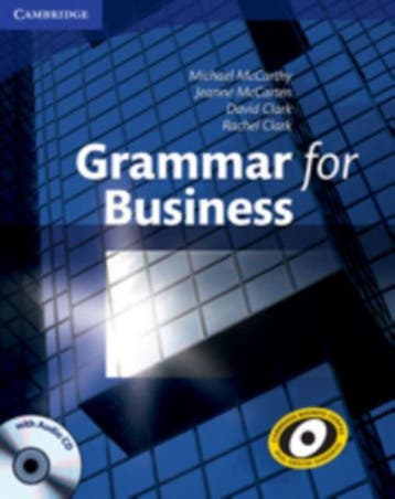 Grammar for Business with Audio CD 9780521727204 McCarthy, Verzenden, Zo goed als nieuw, McCarthy