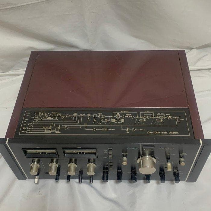 Sansui - CA-3000 Solid state voorversterker, TV, Hi-fi & Vidéo, Radios