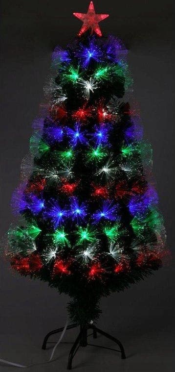 2dekans | DECORATIEVE KERSTBOOM VEELKLEUR 90CM, Ophalen of Verzenden