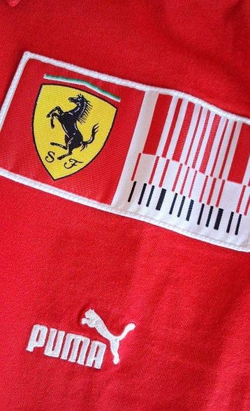 Ferrari - F1 - Team Ferrari Marlboro -Barcode Size XXL -