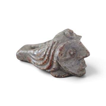 Figuur - Sifflet anthropomorphe terre cuite REPLIQUE -, Antiek en Kunst