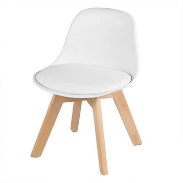 2dekans | Woltu Kinderstoel met Houten Poten en Rugleuning -, Kinderen en Baby's, Kinderstoelen, Ophalen of Verzenden, Nieuw