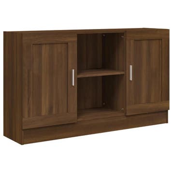 Dressoir 120cm Eiken | 41% Korting | Retour Deal, 100 tot 150 cm, Verzenden, Zo goed als nieuw, 25 tot 50 cm