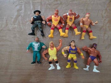 Mattel - Speelgoed - 39x Wrestlers