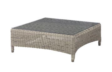 4 Seasons Outdoor Valentine loungetafel 100 x 100 cm pure |