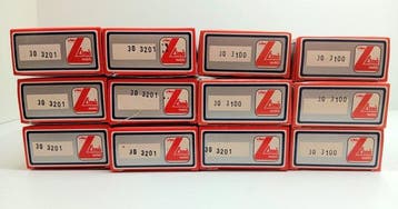 Lima H0 - 3100/3201 - Modeltrein goederenwagon (12) - 12x