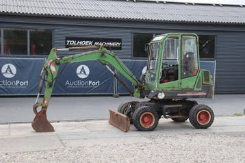Veiling: Wielgraafmachine Neuson 3800 WD Diesel 40kW, Ophalen
