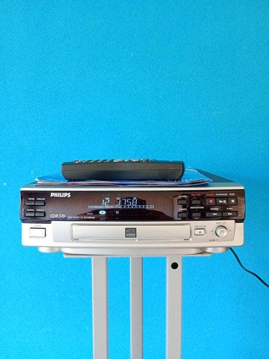 Philips - CDR 570 Cd-speler, TV, Hi-fi & Vidéo, Radios
