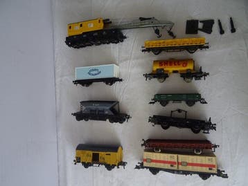 Roco, Fleischmann H0 - Wagon de marchandises pour trains, Hobby en Vrije tijd, Nieuw
