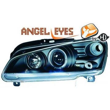 Koplampen geschikt voor Peugeot 106 96-03 | Angel Eyes | Zwa, Verzenden, Nieuw, Peugeot