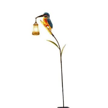 sculptuur, Decorative Kingfisher Bird Sculpture with Solar