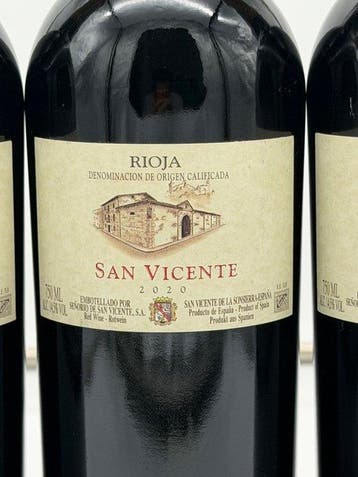 2020 Señorio de San Vicente, San Vicente - Rioja DOCa - 3, Nieuw